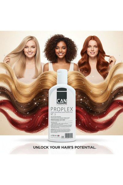 Ican London Proplex No.3 Bond Enhancer Hair Perfector 100ml – Professional Bond Builder Hair Treatment for Damaged, Colored & Chemically Treated Hair