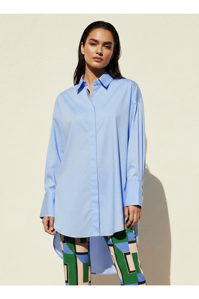 FAV OVER SIZED POPLIN SHIRT