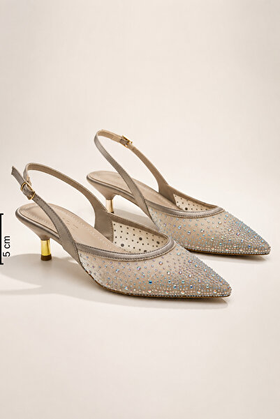 Women Lay-z Pantofi de damă, bej, cu spatele deschis, tip stiletto, confortab...