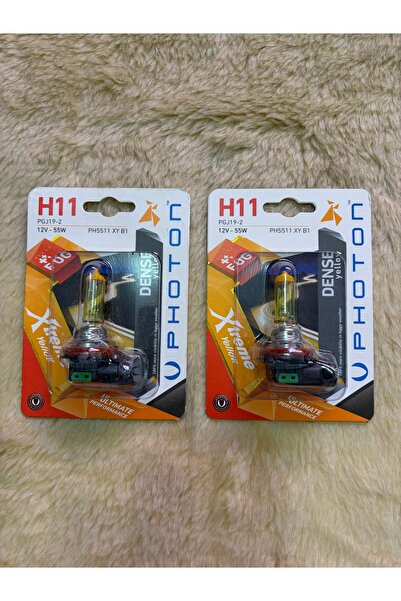 APS OTOMOTİV APS - H11 12V LİMON SARISI FAR AMPULÜ TAKIMI