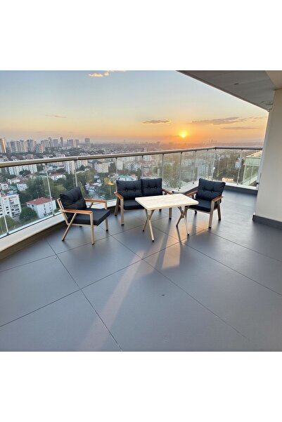 akconcept Balkon bahçe oturma takımı