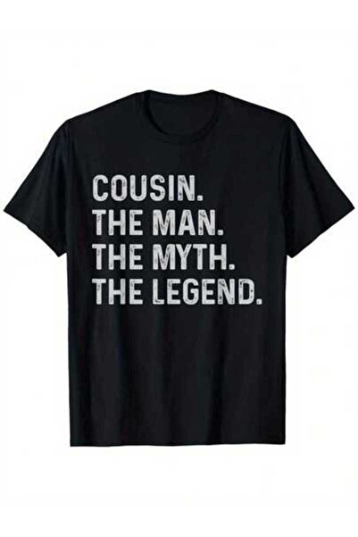 KYMC07 تي شيرت Myth The Legend - هدية مضحكة للأخوين، تي شيرت كاجوال رجالي بتص...