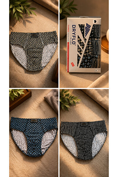 DryFlo Set 3 buc Lenjerie intima barbati marimea XXL cutie albastra
