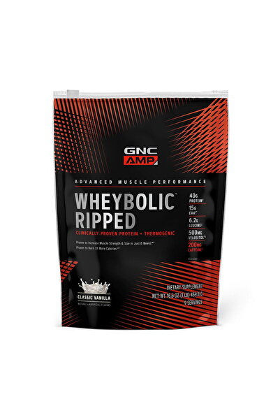 GNC Proteina din Zer cu Aroma de Vanilie Amp Wheybolic Ripped 469.8g