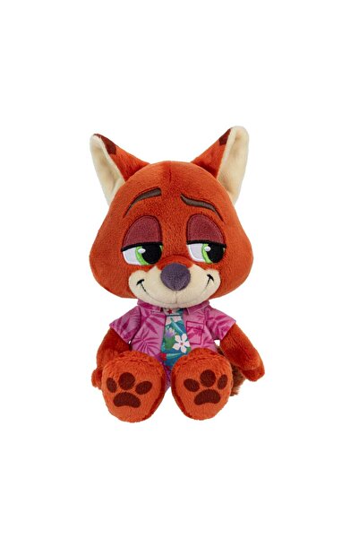 Disney Jazwares Nick Wilde Small Soft Toy, Zootropolis 2 - 20.5 cm