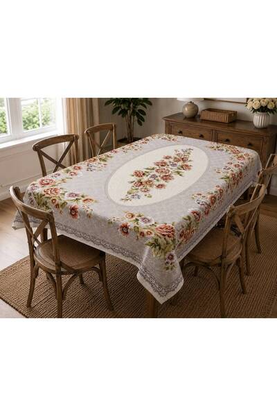 Yeshome Collection 8-10 Person Tapestry Woven Floral Patterned Living Room an...