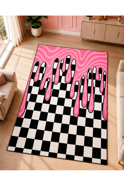 Rugs Modern Halı SDT Karışık Desenli Modern Dokuma Taban Dekoratif Halı sdtam...