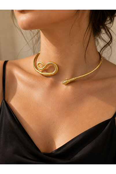 Oasis Gift&Accessory Yılan Tasma Kolye