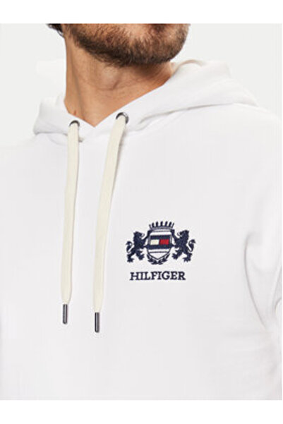 Tommy Hilfiger Hanorac bărbătesc MW0MW37462 Alb