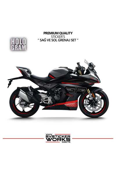 ARONA CFMOTO 450SR ملصق جريناج مجموعة اليسار الأيمن نموذج ملصق ملصق عالي الجودة