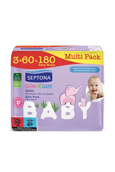 Septona ΜΩΡΟΜΑΝΤΗΛΑ CALM N' CARE (3x60τεμ.) - (ΑΛΟΗ)