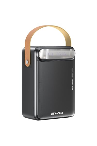 AWEI P102K Baterie externă 80000mAh, Încărcare rapidă 22.5W, Negru