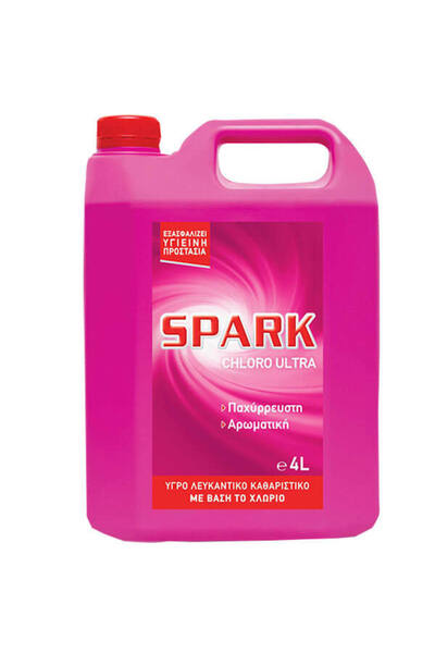 Spark ΠΑΧΥΡΕΥΣΤH ΧΛΩΡΙNH 4lit - (ΡΟΖ)