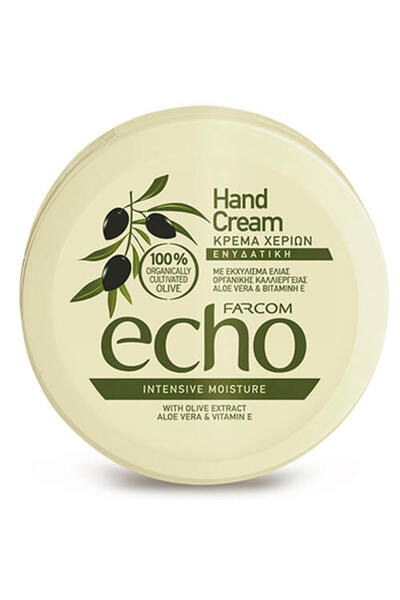 FARCOM ΚΡΕΜΑ ΧΕΡΙΩΝ ECHO 200ml - (OLIVE) (ΕΝΥΔΑΤΙΚΗ)