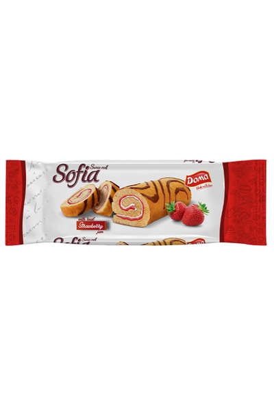 DOMA SOFIA SWISS ROLL 200gr - (ΓΕΜΙΣΗ ΦΡΑΟΥΛΑ)