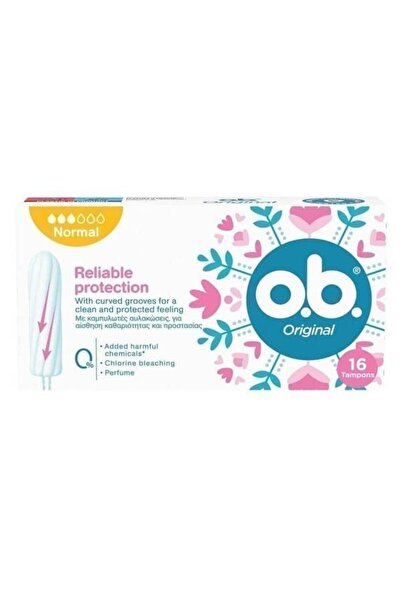 o.b. TAMPONS PROCOMFORT 16τεμ. - (NORMAL RELIABLE PROTECTION)