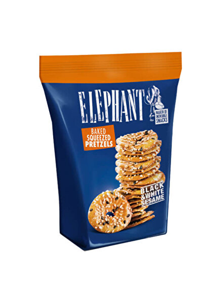 OEM ELEPHANT MINI PRETZEL 80gr. - (ΜΑΥΡΟ ΚΑΙ ΛΕΥΚΟ ΣΟΥΣΑΜΙ)