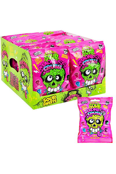 Halloween SOUR MADNESS ΚΑΡΑΜΕΛΕΣ 60gr. - (CRUSH)