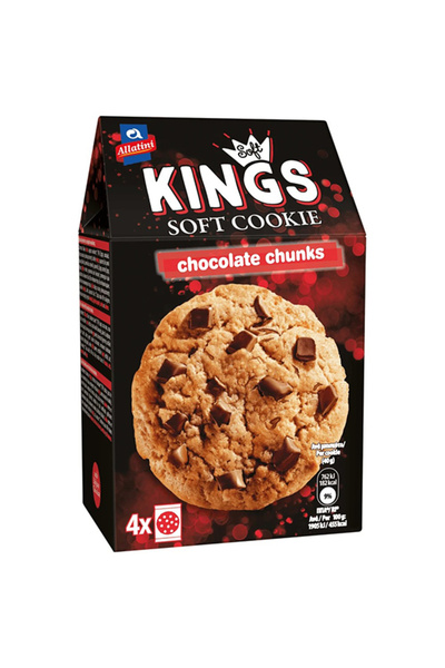 ALLATINI ΑΛΛΑΤΙΝΗ SOFT KINGS COOKIE 160gr. - (ΣΟΚΟΛΑΤΑ)