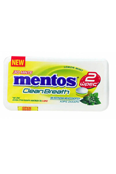 Mentos CLEAN BREATH (12x21gr.) - (LEMONMINT)