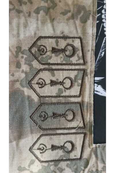 ÇUKUROVA ÜTÜ Çöldesenli embroidery, spolet one pair velcro, first class quality