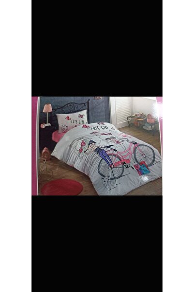 Tek Kişilik nevresim takımı Bisikletli model