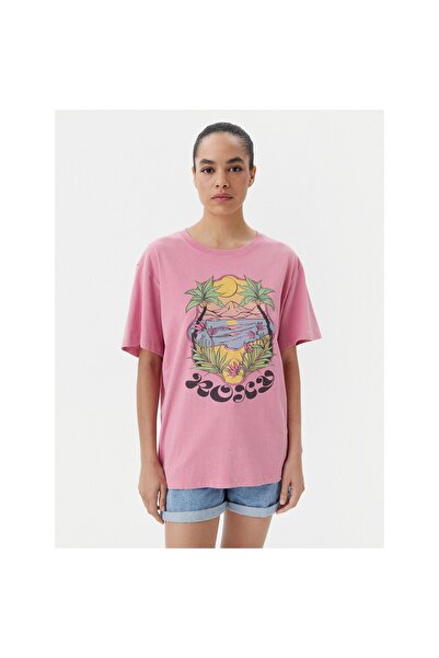 Roxy Tricou de damă ERJZT05905-MGQ0 Roz