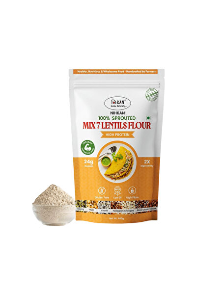 NIKHAS Nihkan Mix 7 Lentils Flour | 400g