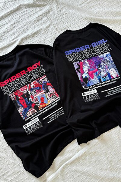 Carpe Black Spider-Boy Oversize T-shirt