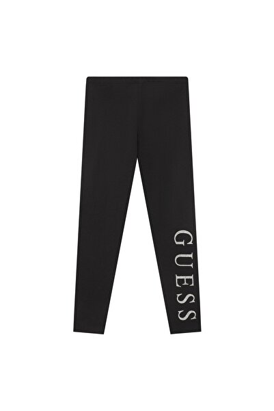 Guess Colanți de fete J93B11J1314 Negru