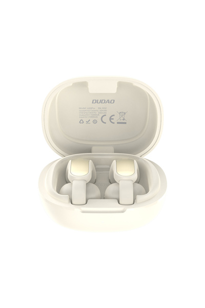 DUDAO Căști wireless U20 Pro Bluetooth 5.4 TWS, Albe