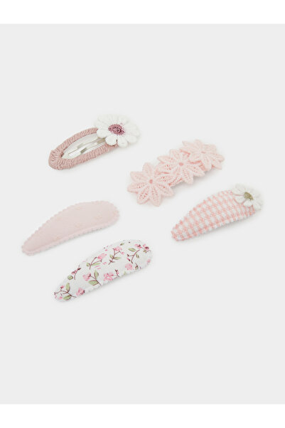 Styli Pack Of 5 - Teen Girls Floral Hair Clips