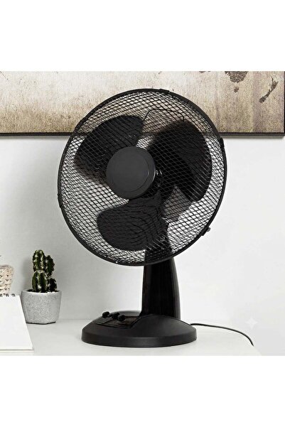 Trendinyeri Masa Üstü Vantilatör 40W Beyaz 30 cm