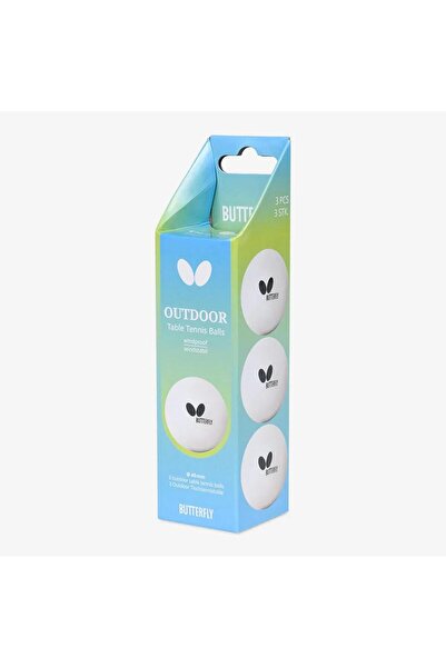 BUTTERFLY Outdoor Masa Tenisi Topu-Outdoor Balls (3'lü Paket) - 7012450140