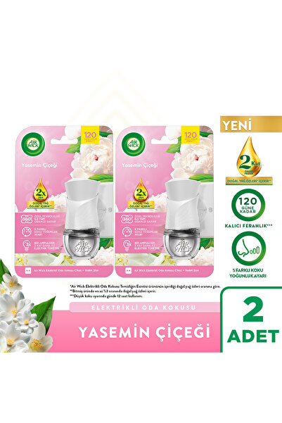 Air Wick Elektrikli Oda Kokusu Kit Yasemin Çiçeği, 2 Adet