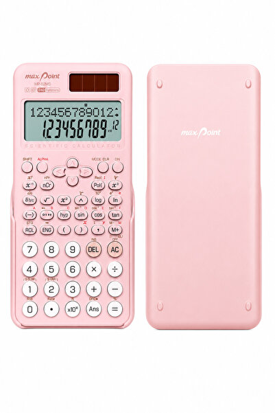 max point 240 Fonksiyonlu Bilimsel Hesap Makinesi Pembe MP-82MS-PK