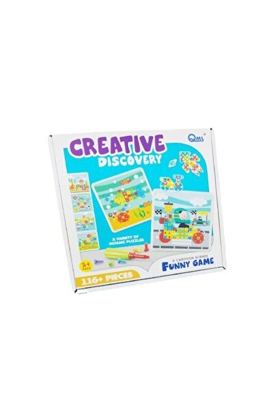 Next ® Creative puzzle game, 3D, 116 pieces, 8 activity images
