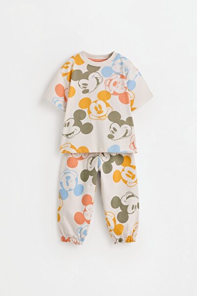 LEFTIES Mickey Mouse ©Disney tişört ve jogger pantolon takımı