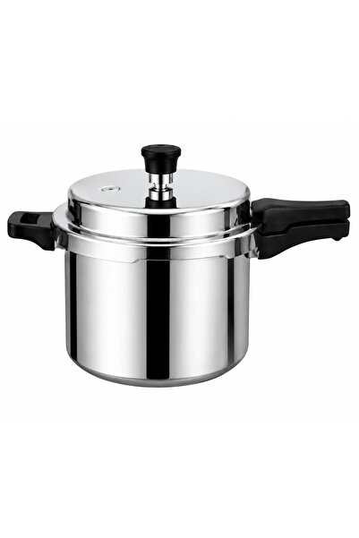 Tradeo 10 Litre Aluminium Pressure Cooker with Safety Valve, Fast Cooking, Du...