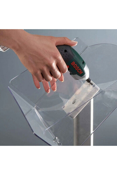 reklam etkisi Broşürlük Ayaklı Dikey A4 (21x30) - Alınlıksız Alüminyum Broşür Standı