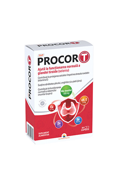 SUN WAVE PHARMA Procor T 30cps