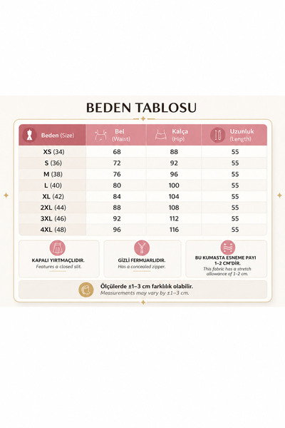 YAXİ Fusta portocalie din piele, tip creion