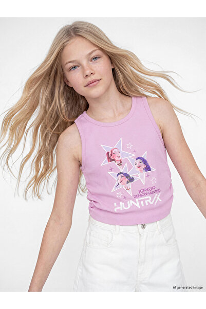 LC Waikiki Trendlucky with Difference K-Pop Demon Hunters Girls' Undershirt