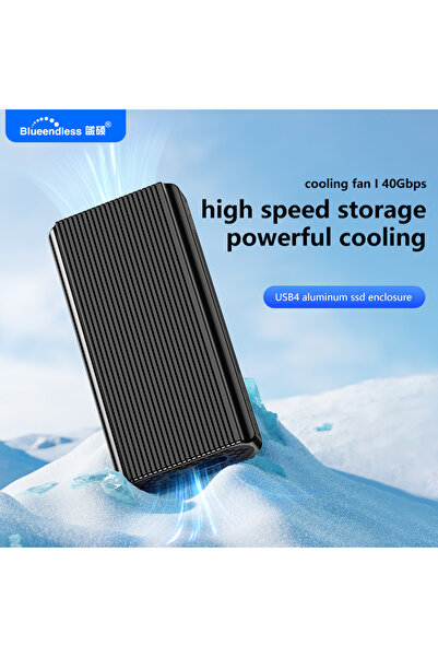 Choice علبة تخزين M.2 NVMe بسرعة 40 جيجابت في الثانية طراز M280U4A من Blueend...