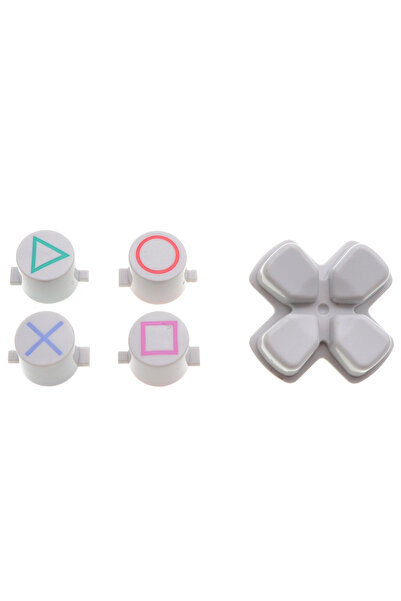 Choice12 N3 1Set Plastic button For ps4 ABXY Buttons Circle Square Triangle A...