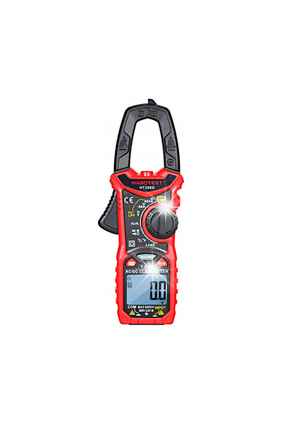 Habotest Tester Clește Ampermetric Digital AC DC True RMS NCV LPF LCD Multimetru