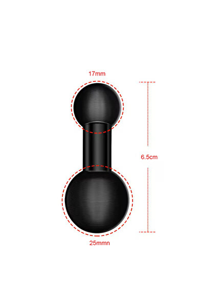 Choice3 17mm to 25mm 17mm/20mm/25mm Ball Head Adapter Extended Double Ball Co...
