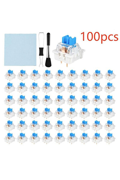 Choice Blue Blue Clicky Keyboard 3PIN Switches For DIY 3D Printer Keyboard Sw...