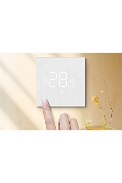 NO BRAND Termostat Wi-Fi AVATTO pentru centrală termică 3A, control la distan...