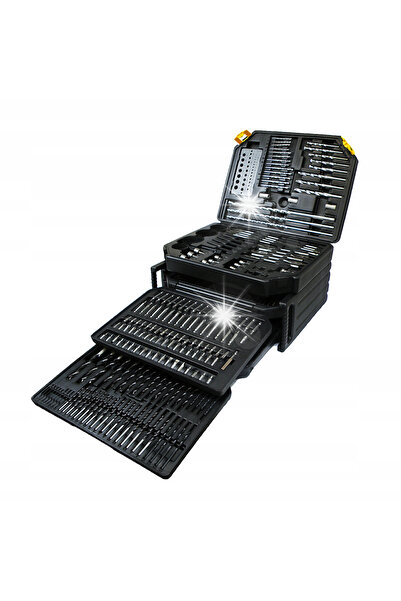 SilverTools Set complet de burghie, dălți și carote 300 El